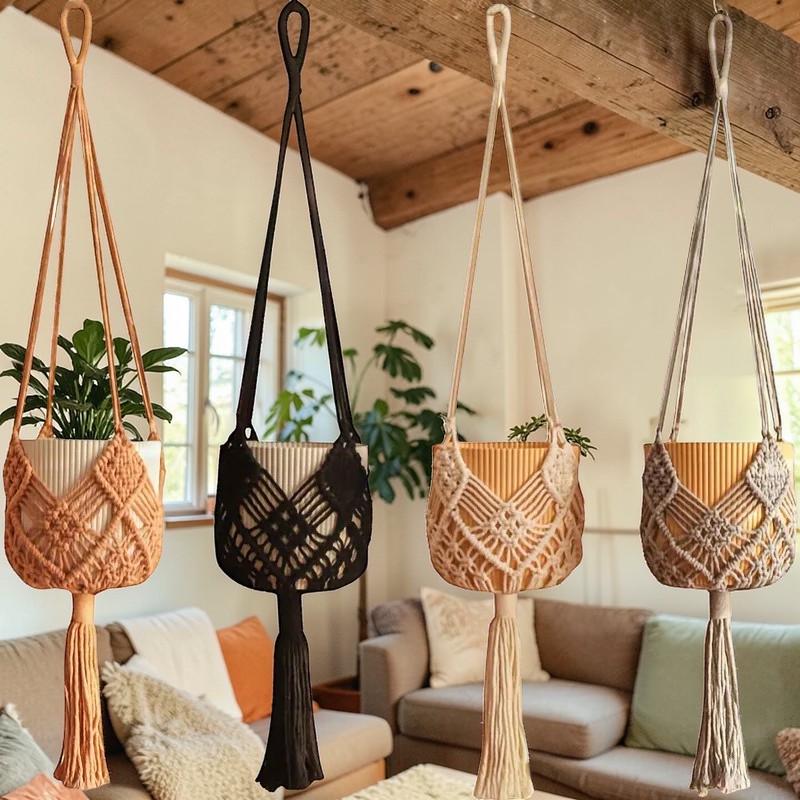 Handmade Macrame Plant Hangers: The Perfect Gift for Plant Lovers