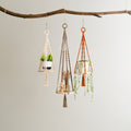Macrame Plant Holder, Hanging Plant Shelf, Wooden Plant Hanger, Plant Hanger Macrame, Macrame Shelf, Ceiling Plant Holder S21