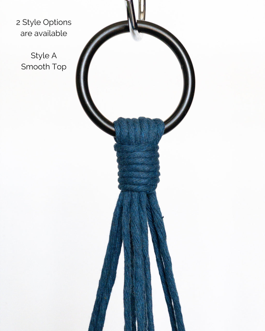 No Tassel Macrame Plant Hanger, No Tail Hanging Planter,  Hanging Plant Holder, Indoor Plant Hanger, Pet Friendly Plant Hanger, Hanging Pot