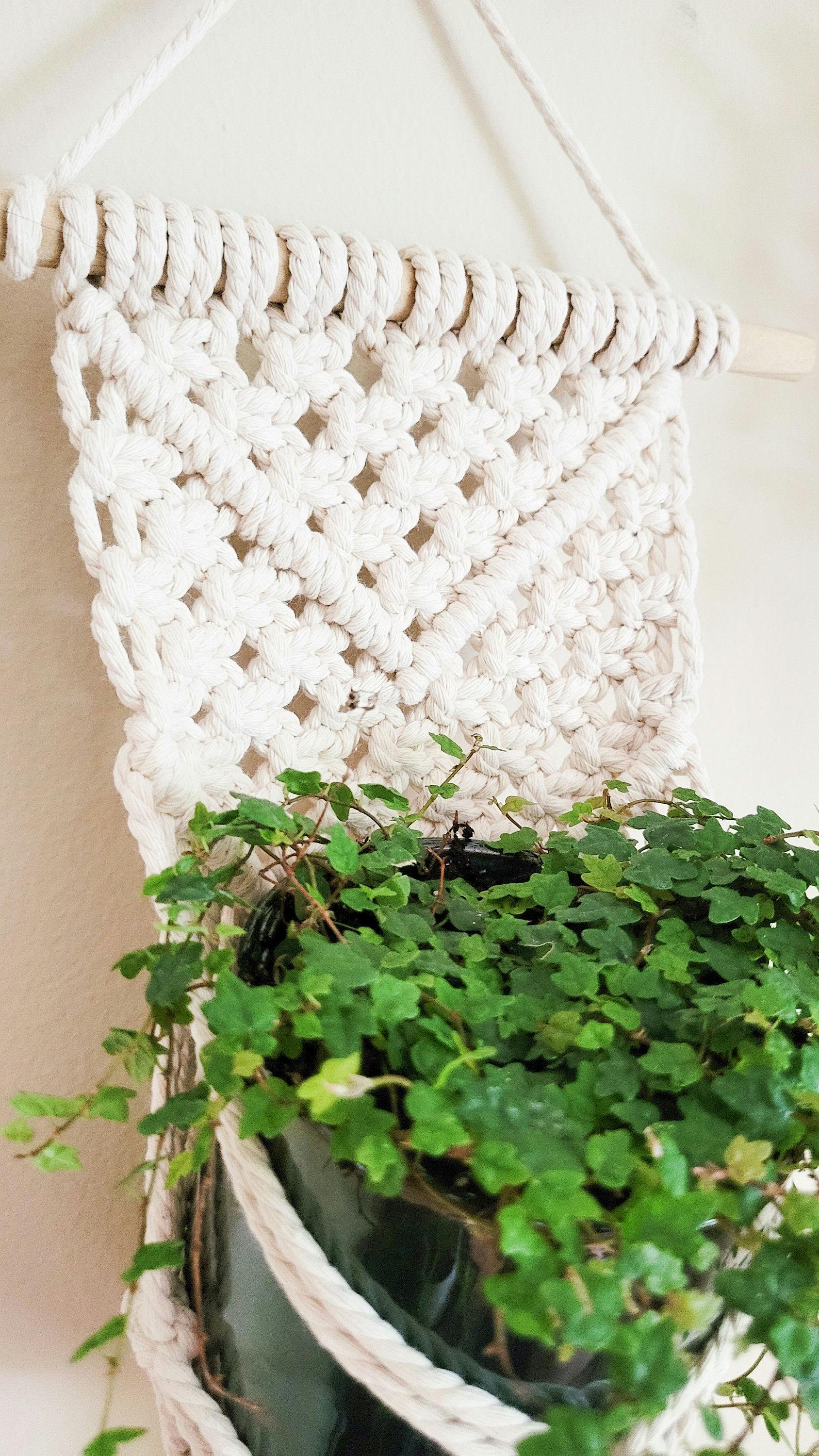 Macrame Plant Hanger, Wall Plant Hanger, Rope Plant Hanger, Set Of 2, Single Item, Macrame Plant Hanger Set, Plant Lover Gift, Gifts For Her