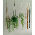 Macrame Plant Hanger, Garden Lover's Gift, Balcony Decoration, Modern Macrame Decor, Plant Hanger, Scandinavian Style, Gift For Mom - H001